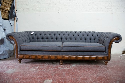 Seater chesterfield dark - 4,