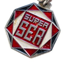 Superser keyring vintage super - keyring,