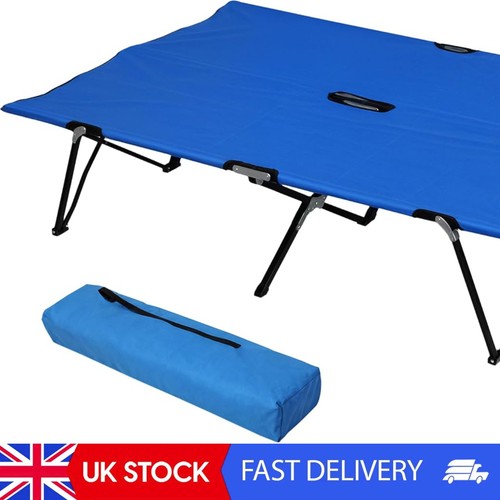 Double camping bed cot - double,