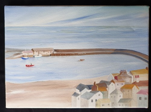 Inch original oil on - x,