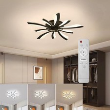 LED Ceiling Light Dimmable with Remote Control Chandelier Lamp Kitchen Bedroom