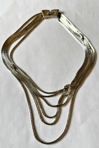Vintage signed trifari silver - signed,