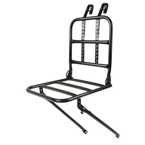 Black steel front - steel, rack