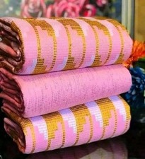 Ghana Kente Handwoven Fabric 6