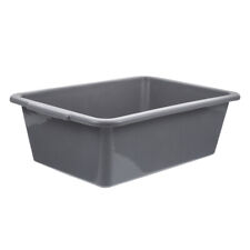  Plastic Bus Tub Gallon Grey Commercial Bus Tub Plastic Bus Box Utility Tote Bin