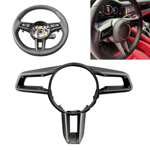 Carbon fiber steering wheel - carbon,