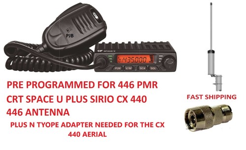 Crt space uhf radio 400 - crt,