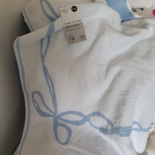 Pure cotton bath sheet - pure,