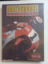 MOTOCOURSE 1992-1993 GRAND PRIX ANNUAL WAYNE RAINEY    AUTOGRAPHED