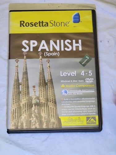 Rosetta stone spanish - rosetta, (spain)