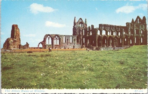 Whitby abbey ruins yorkshire - abbey,