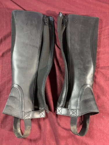 Ariat black half - suede, &