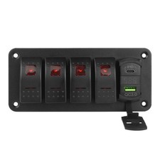4 Gang Rocker Switch Toggle