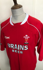 WALES REEBOK RUGBY UNION SHIRT