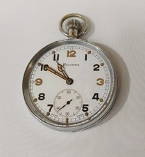 WW2 Military Pocket Watch With