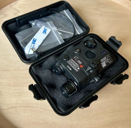 Peq airsoft red laser and - red,