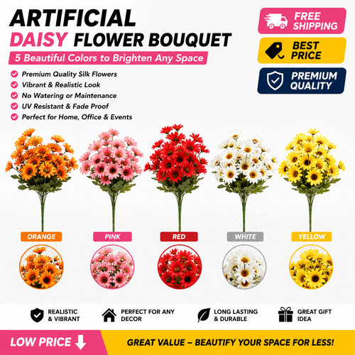 Artificial flowers silk - artificial,
