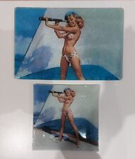 REDUCED- Hot Pot Stand/Kitchen Cutting Board/Worktop Protector with serving dish