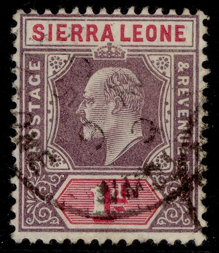 Sierra leone edvii - sierra, sg87,