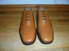 Samuel Windsor Semi Brogue tan Shoes 9