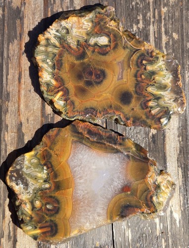 Turkish agate slabs slices - agate,