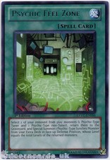 EXVC-EN056 Psychic Feel Zone Rare 1st Edition Mint YuGiOh Card