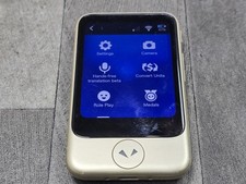 POCKETALK “S” Voice & Camera Translator White – Two-Way AI Translation 