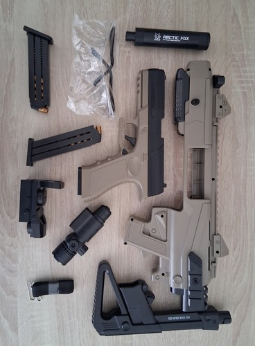 Artic fox glock shell throwing - glock,