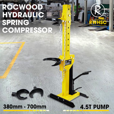 Hydraulic Spring Compressor 4.5T RocwooD 4500KG 380-700mm Range 400mm 