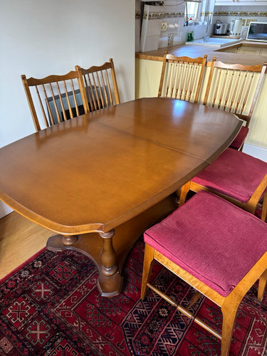 Stag extendable wood dining - wood,