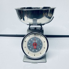 Grey Salter Timeless Mechanical Kitchen Scale 10kg/22lbs Stainless Steel Bowl