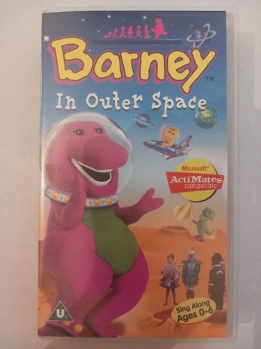 Barney outer space vhs - outer,