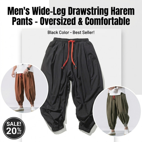 Men baggy harem - men, japanese