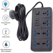 6 Gang Way Extension Lead with