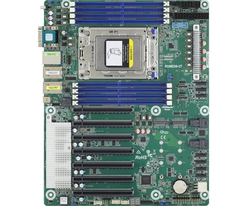 Asrock rack romed8 - asrock, single