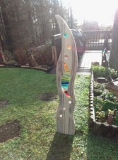 Stained Glass Garden Sculpture
