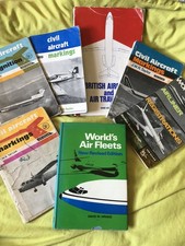 Vintage Civil Aircraft Markings/Recognition & Worlds Air Fleets Books X 7