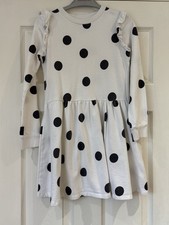 Girls Spotty Dress Age 9-10yr