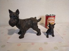 Scottie dog cast iron door - dog,