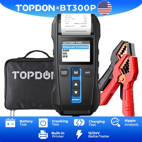 Topdon bt300p 12v 24v - 12v, digital