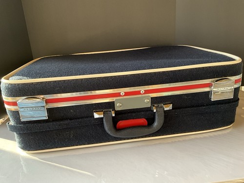 1970 skyway suitcase navy - skyway,