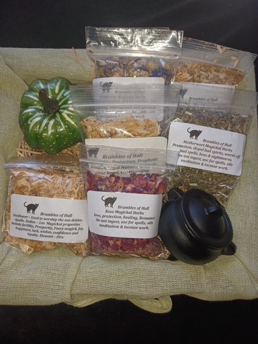 Witchy starter hamper basket - witchy,