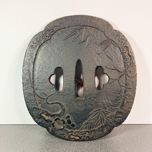 Large decorative tsuba - large, cm