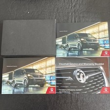 GENUINE VAUXHALL VIVARO OWNERS