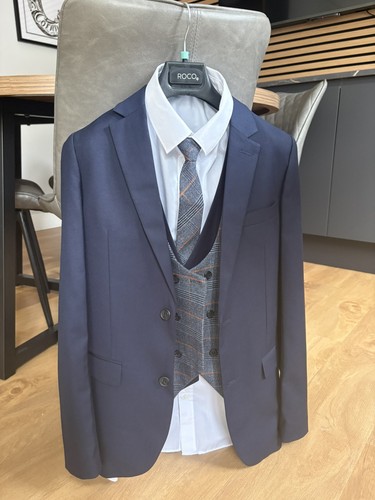 Roco boys navy suit - roco,