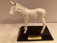 beswick Vintage Spirit Of Adventure White foal On Black Plinth