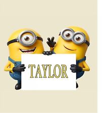 Minions Personalised Character