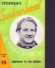 STENNERS SPEEDWAY JOURNAL Winter 1948 +++ FREE UK POSTAGE