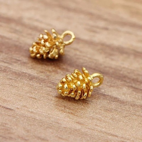 Pine cone metal - pine, charms