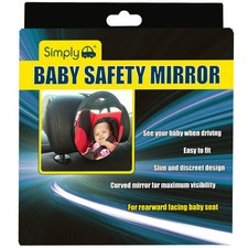 Car Rear Seat Large Wide View Baby Child Seat Safety Mirror Headrest Mount